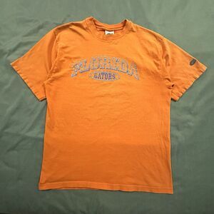 Vintage Florida Gators T-Shirt Mens XL Spellout Made in USA Orange NCAA Y2K 90s